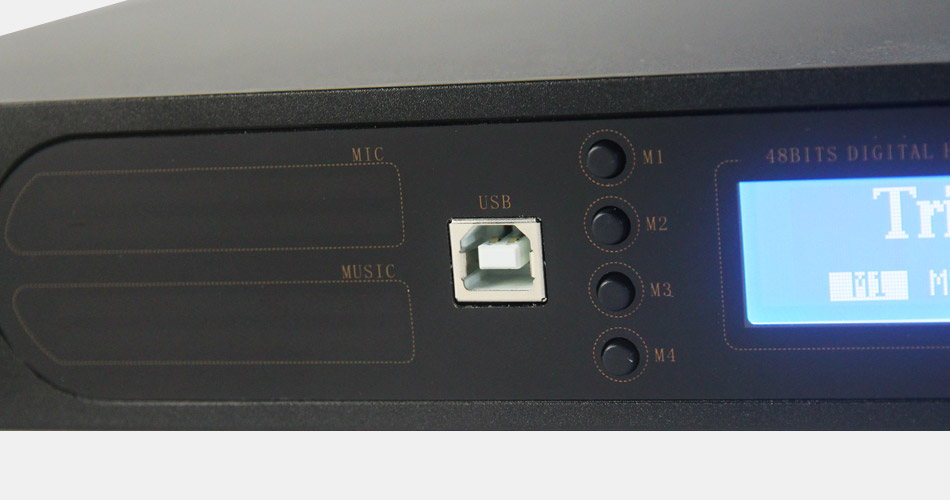 崔帕斯数字KTV前级效果器 TP660M