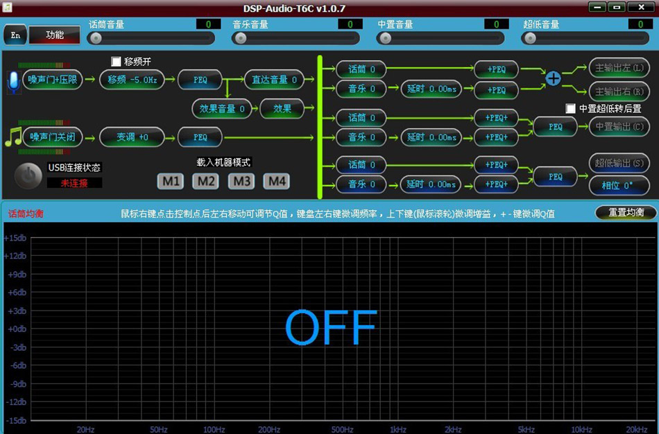 崔帕斯数字KTV前级效果器 TP660M