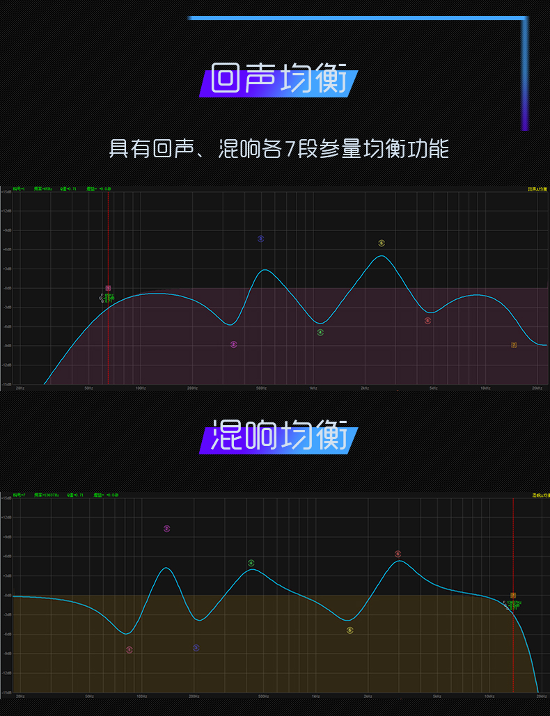 崔帕斯出品专业KTV前级效果器 3d710v