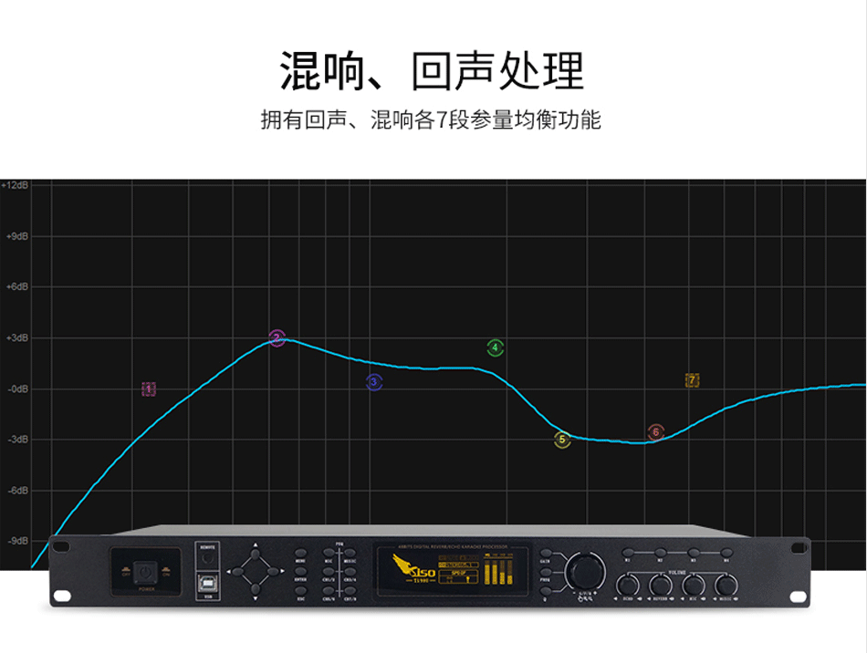 崔帕斯T1980Q_卡拉OK前级效果器